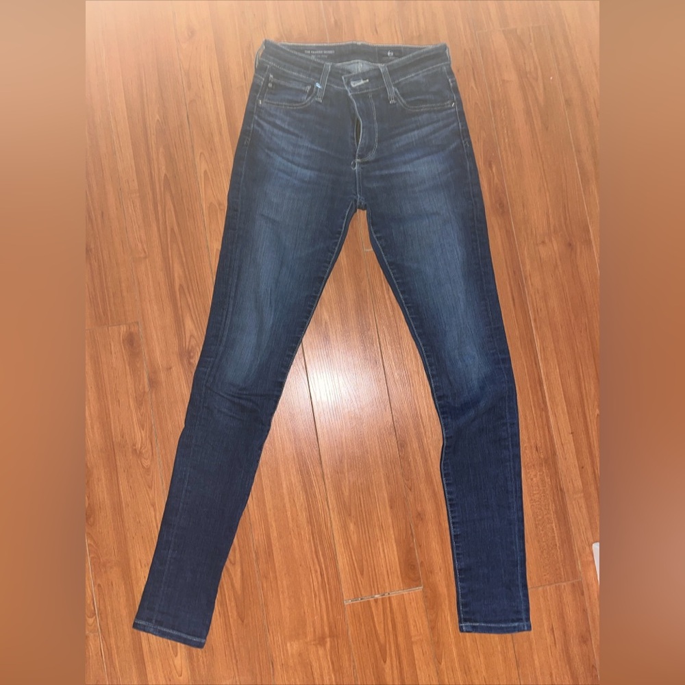 AG Adriano Goldschmied Women’s 24R  The Farrah Ankle Skinny High Rise Jeans